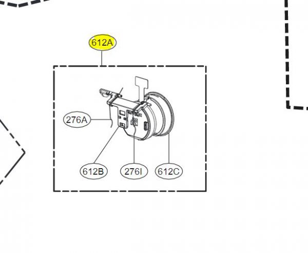 ABN74298103 Klap