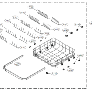 AHB73129802 Nederst skuffe
