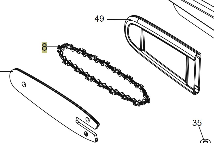 60071029 - Saw Chain